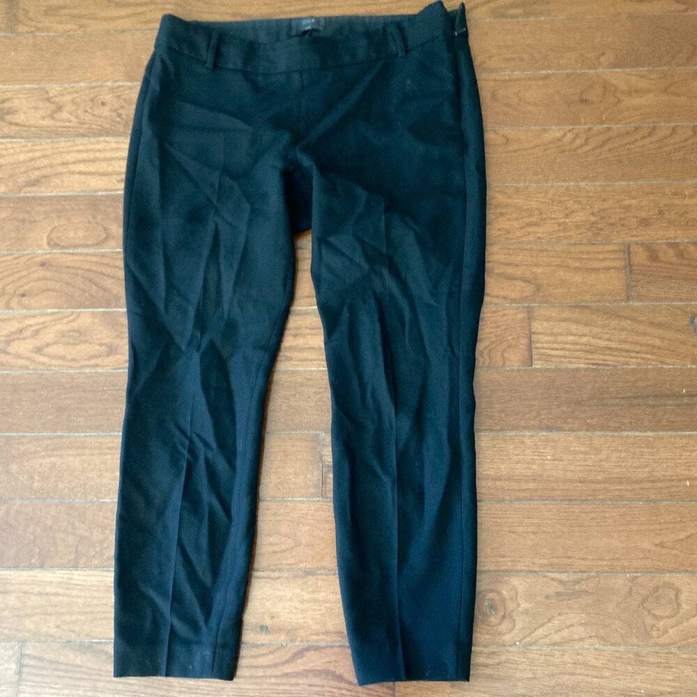Women's Black J.Crew Straight Leg Slacks